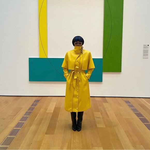 Faux leather jacket never worn - Picture 5 of 7